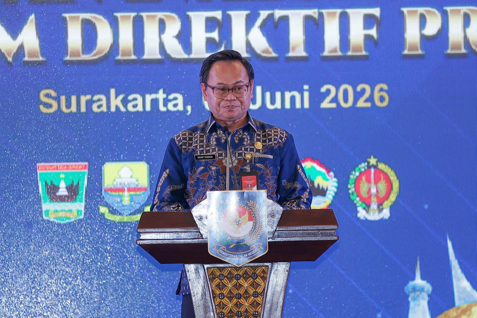 Dokumentasi Rapat Koordinasi Regional Monitoring dan Evaluasi Pelaksanaan Program Direktif Presiden di Jawa Tengah