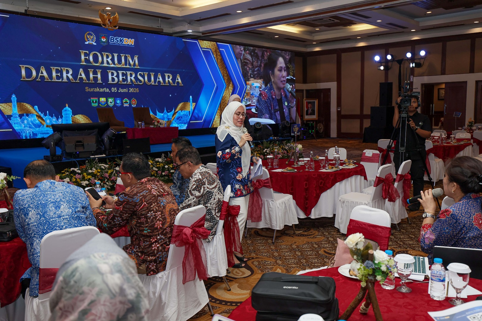 Dokumentasi Rapat Koordinasi Regional Monitoring dan Evaluasi Pelaksanaan Program Direktif Presiden di Jawa Tengah
