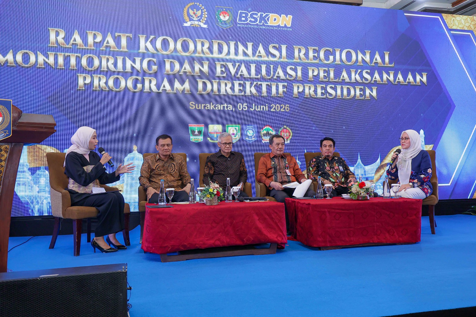 Dokumentasi Rapat Koordinasi Regional Monitoring dan Evaluasi Pelaksanaan Program Direktif Presiden di Jawa Tengah