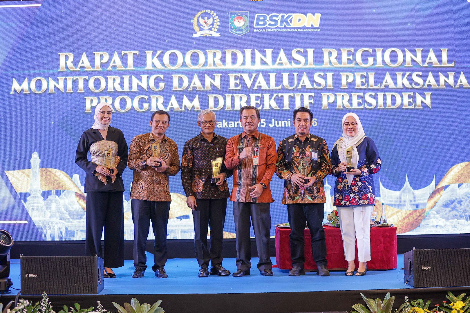 Dokumentasi Rapat Koordinasi Regional Monitoring dan Evaluasi Pelaksanaan Program Direktif Presiden di Jawa Tengah