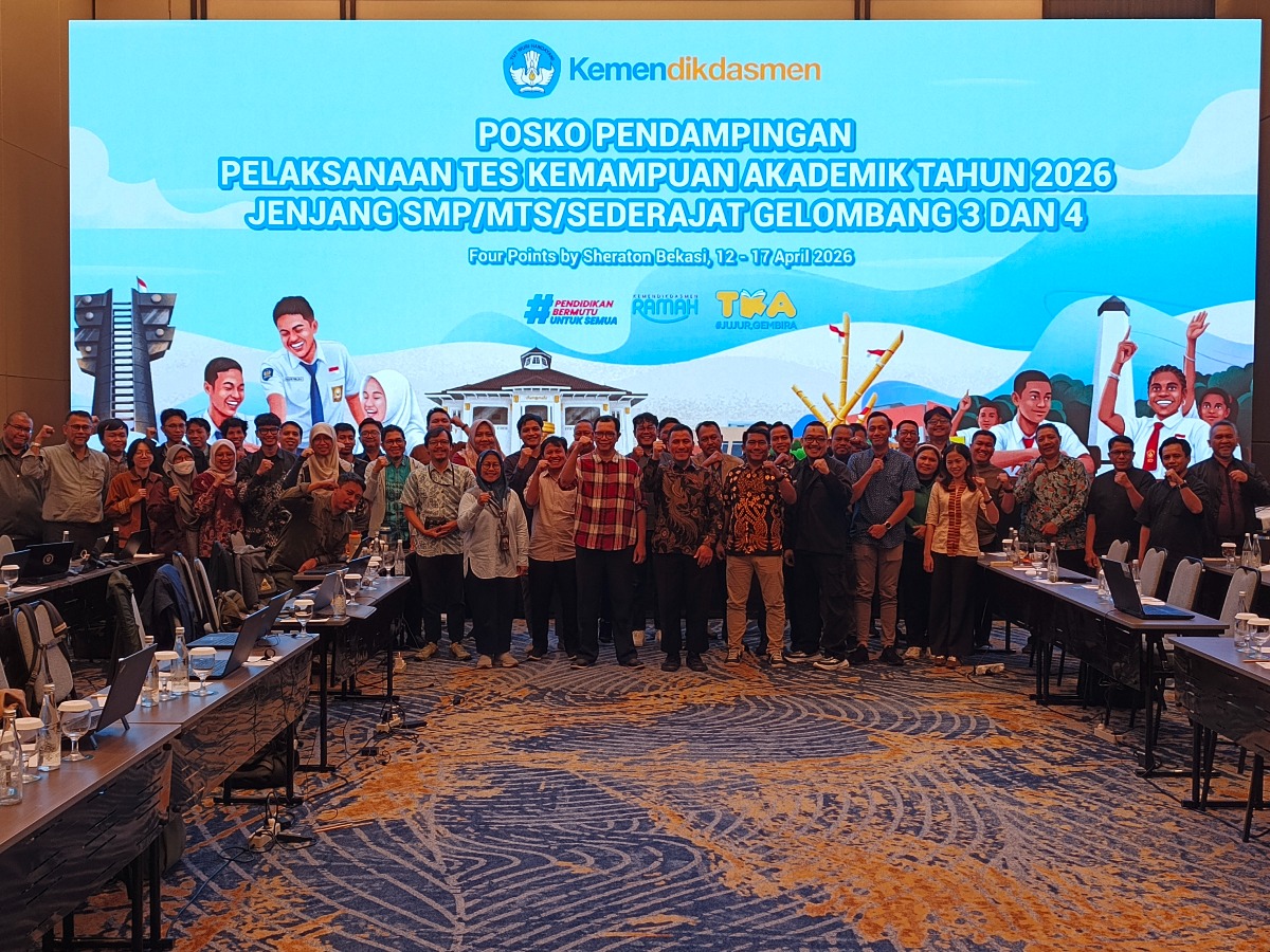 Posko Pendampingan Pelaksanaan Tes Kemampuan Akademik SMP/MTs Gelombang 3 dan 4