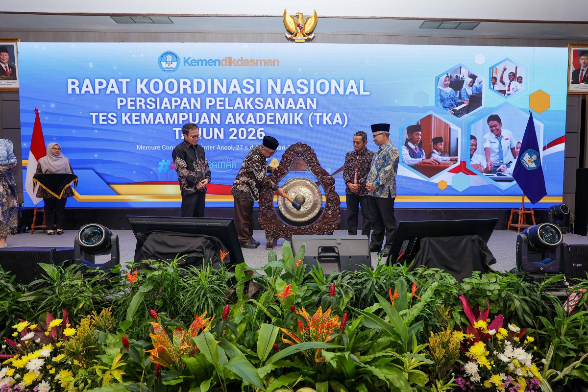 Rapat Koordinasi Nasional Persiapan Pelaksanaan Tes Kemampuan Akademik Tahun 2026